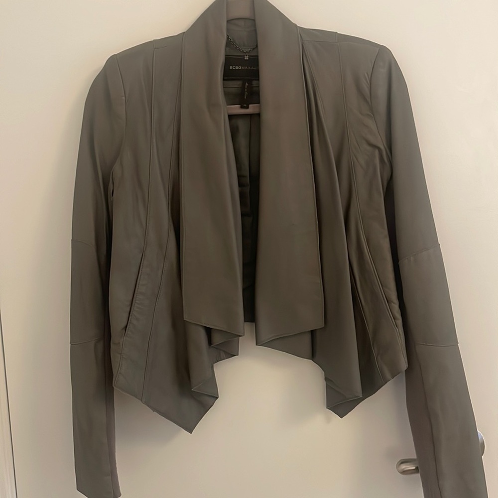BCBG Leather Jacket